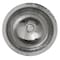 Nantucket Sinks 16.875 Inch Hand Hammered Stainless Steel Round Undermount Bathroom Sink With Overflow RLS-OF - alternate 1